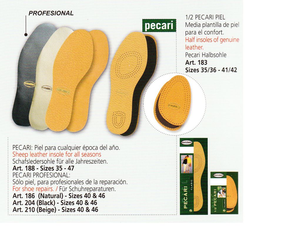 Полустельки 1/2 Pecari