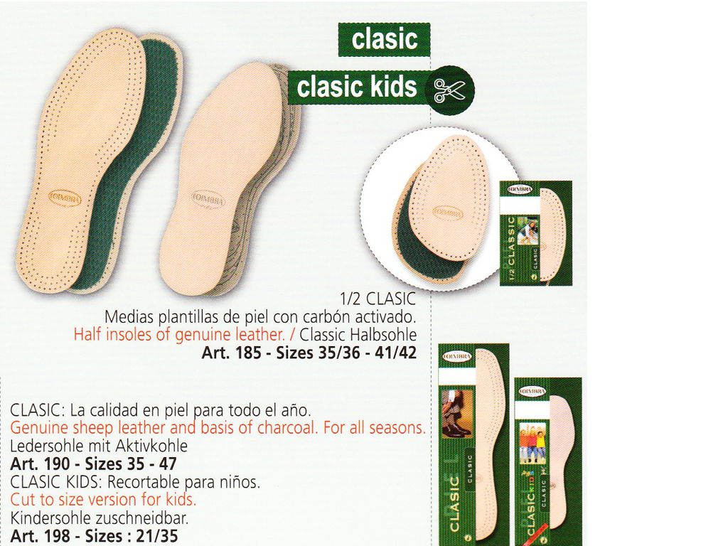Стельки Clasic kids