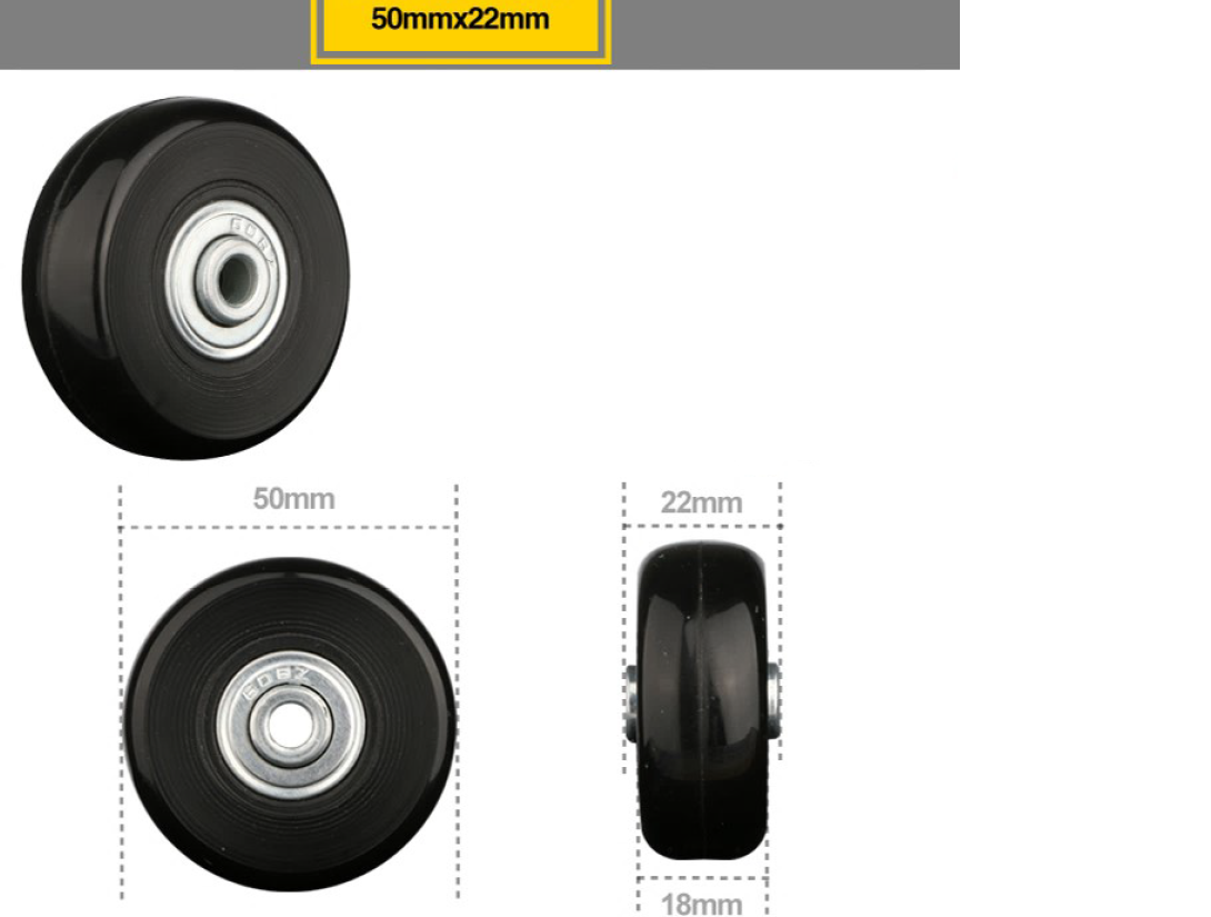 Колесо PU 50x22mm