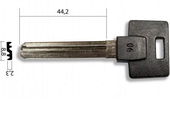 Заготовка ключа Mul-T-Lock 06 | D-184