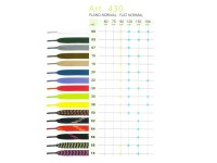 Art.430 Плоский стандартный шнурок 150 см