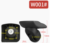 Колёса w001 низкие (2шт)